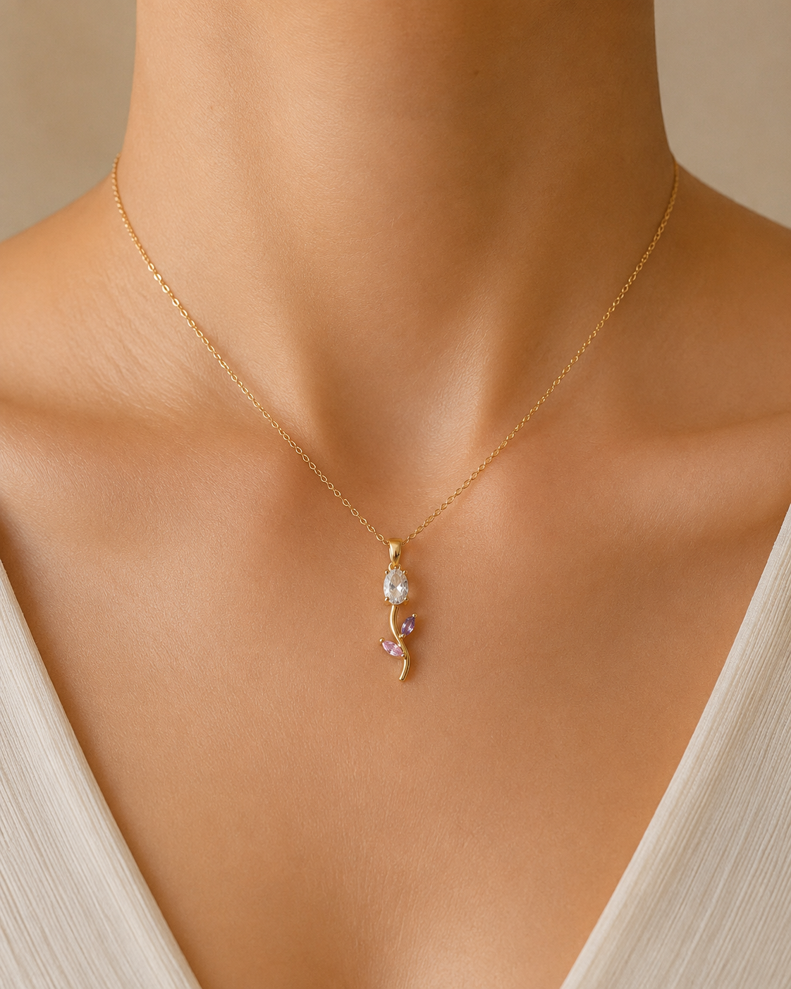 Tulip Necklace
