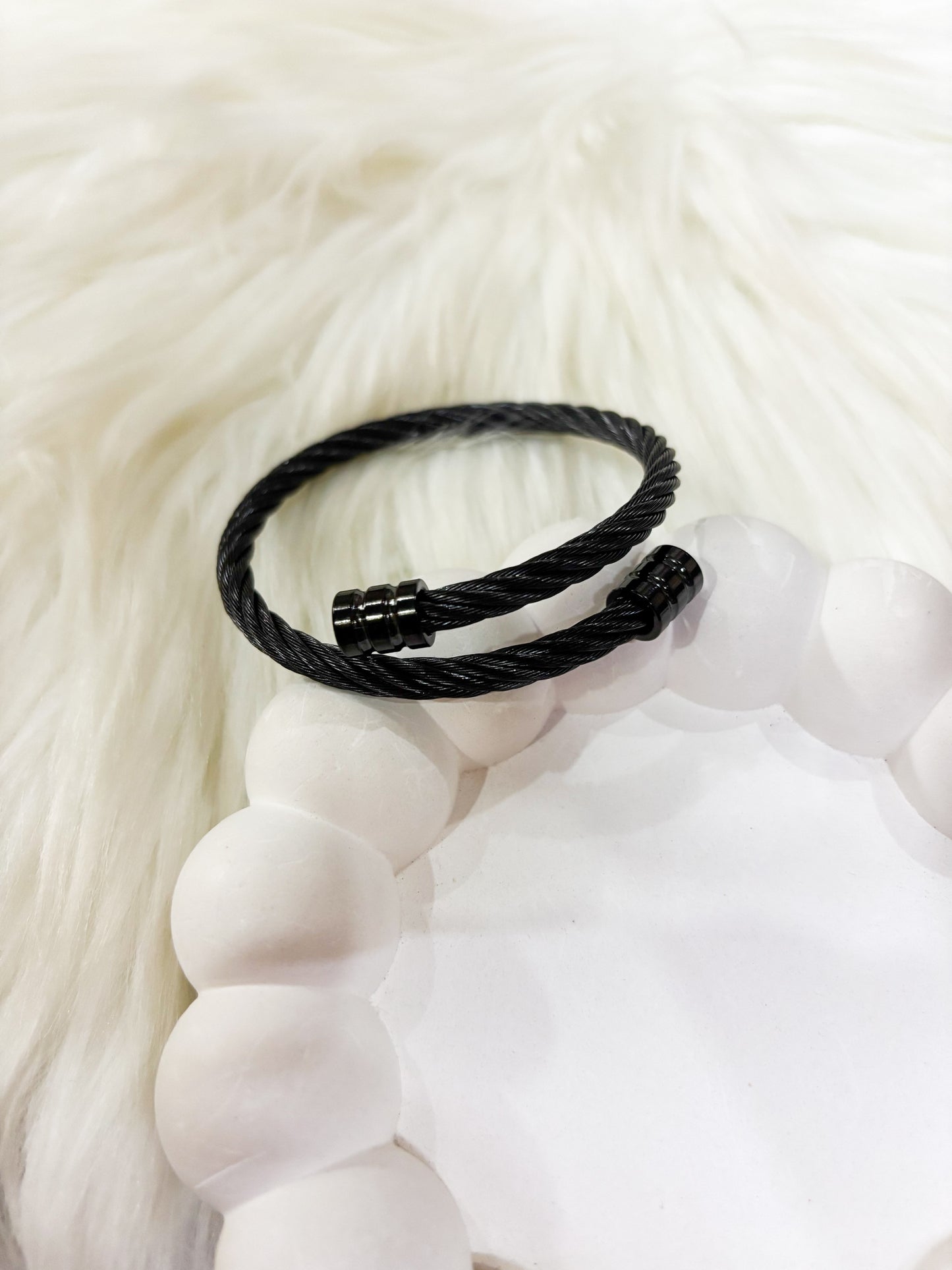 Alpha Wraparound Bracelet