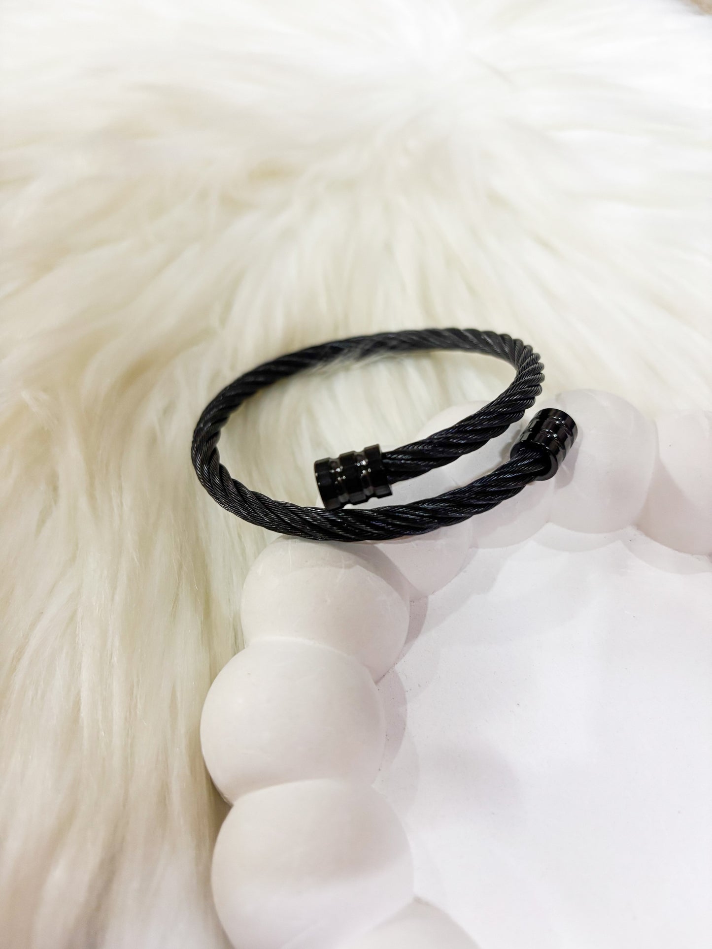 Alpha Wraparound Bracelet