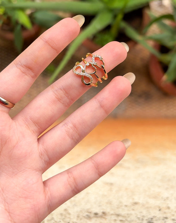 Infinity Layered Ring
