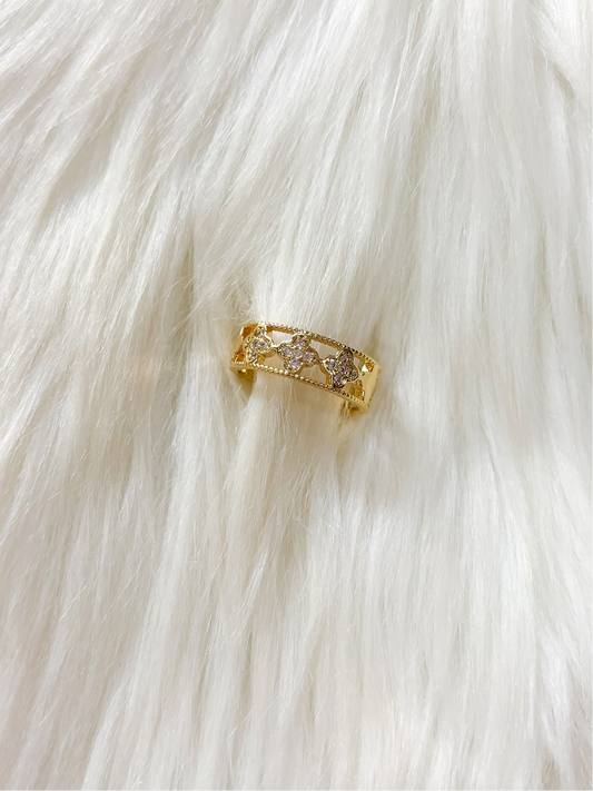 Clover Luxe Ring