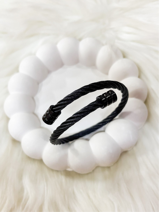 Alpha Wraparound Bracelet