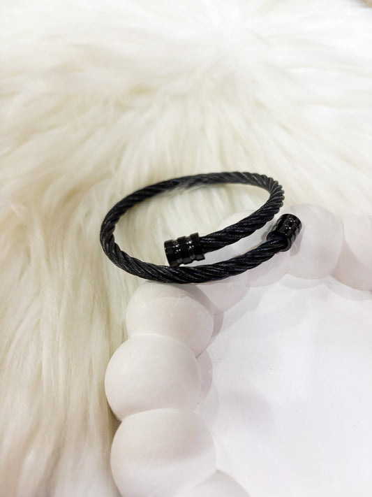 Alpha Wraparound Bracelet